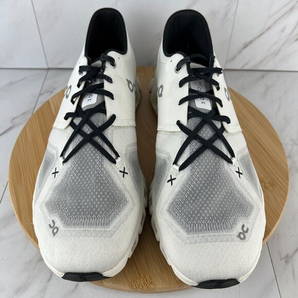 On Cloud X Mens Size 14 White Athletic Running Walk Gym Sneakers Shoes 60.98706 - Picture 4 of 8